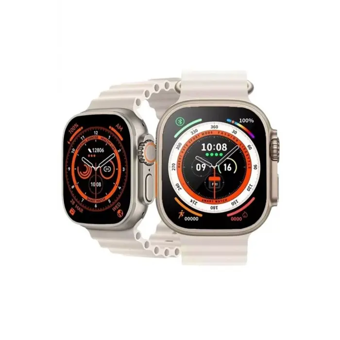 iOS ve Android Uyumlu Akıllı Saat, Nabız Sensörlü, Uyku Takibi, Siyah Silikon Kordonlu