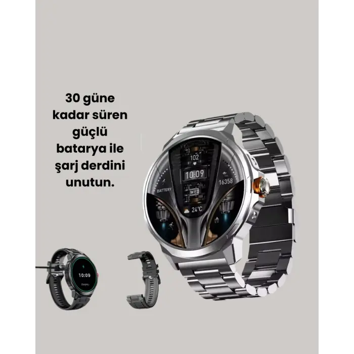 IP68 Su Toz Dirençli SW80 Akıllı Saat Android iOS Uyumlu