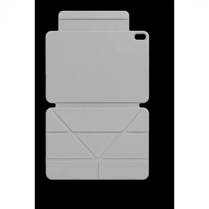 İpad 2025 10.9 10.nesil (a16) Edz Manyetik Standlı Tablet Kılıfı - Gri