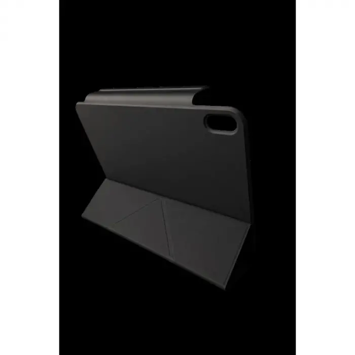 İpad 2025 10.9 10.nesil (a16) Edz Manyetik Standlı Tablet Kılıfı - Siyah