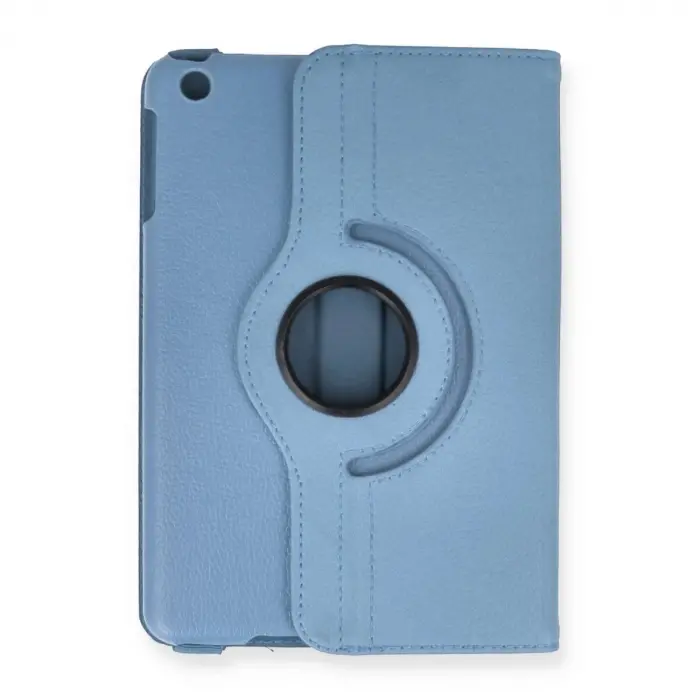 İpad Mini 1 Kılıf 360 Tablet Deri Kılıf - Turkuaz