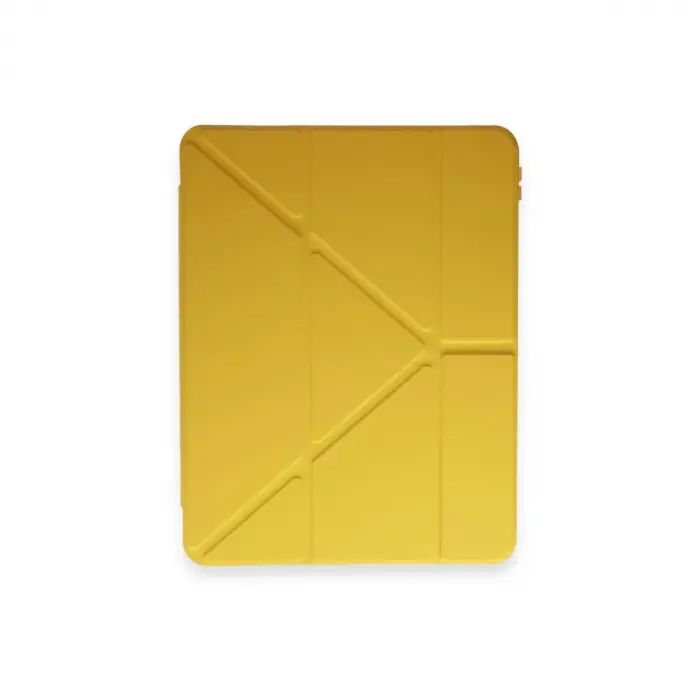 İpad Pro 11 (2018) Kılıf Kalemlikli Mars Tablet Kılıfı - Açık Sarı