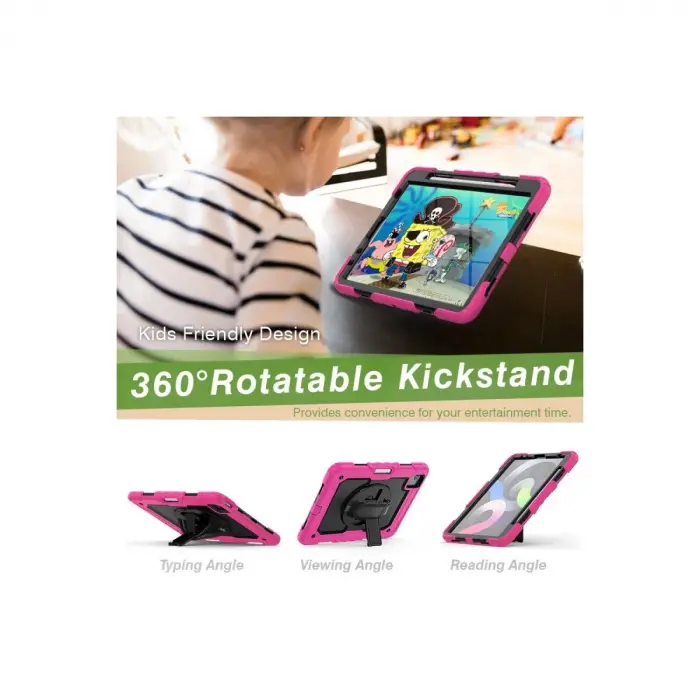İpad Pro 11 (2020) Kılıf Pars Tablet Kapak - Pembe
