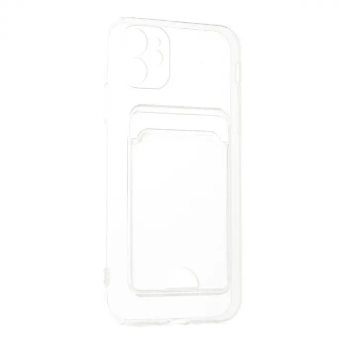 İphone 11 Kılıf Kart Şeffaf  - Şeffaf