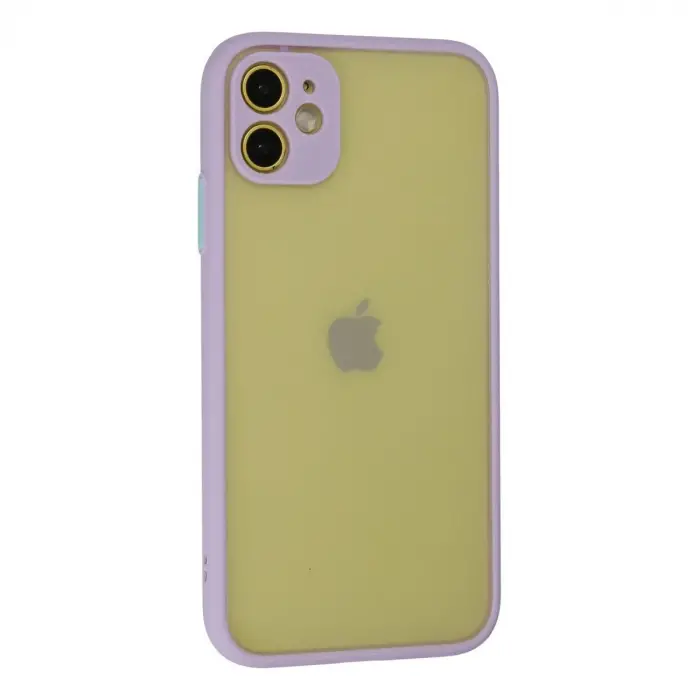 İphone 11 Kılıf Montreal  Kapak - Mor