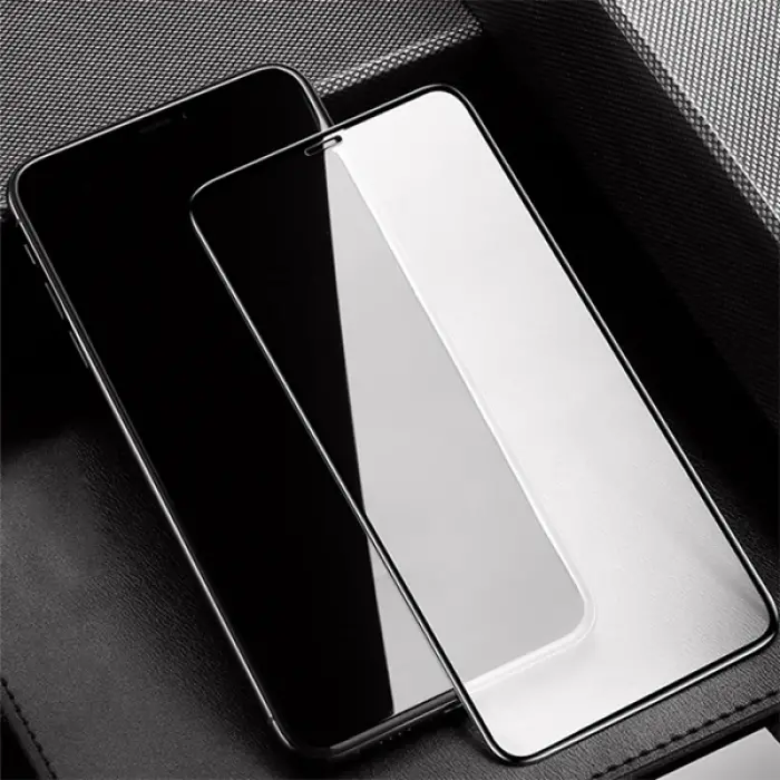 İPhone 11 Pro 2İN1 Full Glue Tempered Cam Ekran Koruyucu +Kamera Lens Set-(5775)
