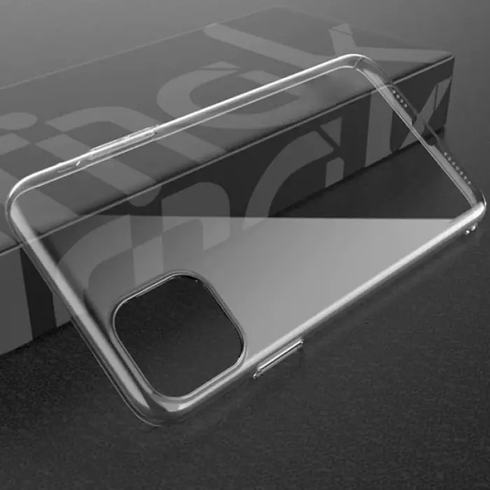 İPhone 11 Pro 5.8 inch 2019 Ultra Slim Fit Şeffaf Silikon Kılıf-(5775)