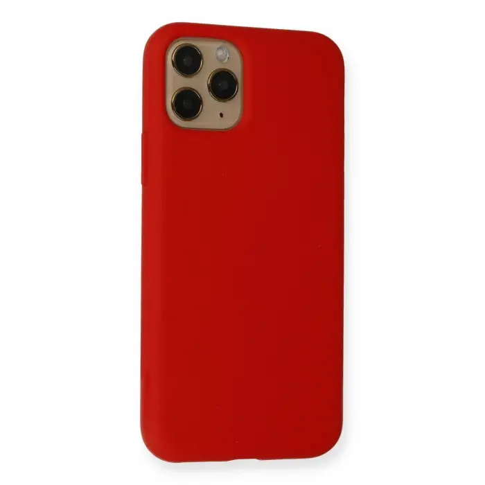 İphone 11 Pro Kılıf Nano İçi Kadife  - Kırmızı