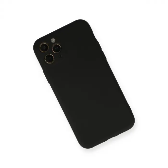 İphone 11 Pro Kılıf Nano İçi Kadife  - Siyah