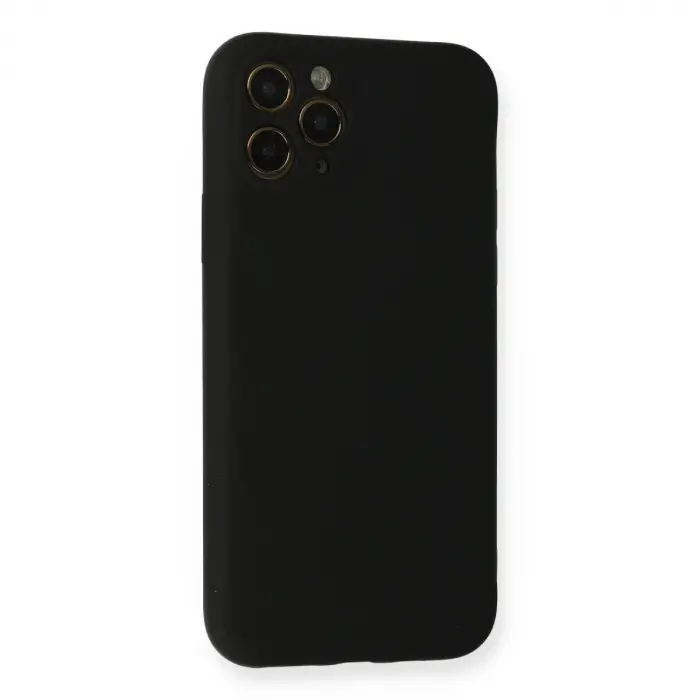 İphone 11 Pro Kılıf Nano İçi Kadife  - Siyah
