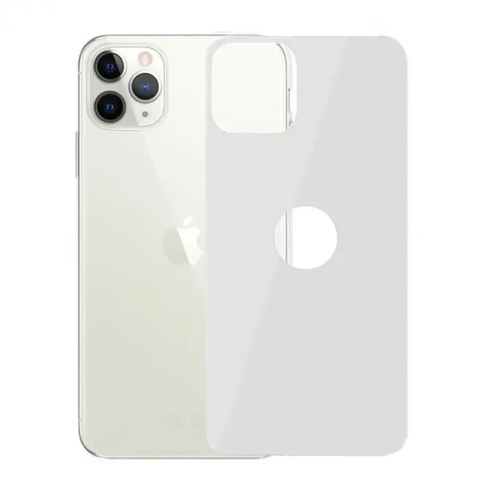 İPhone 11 Pro Max  6.5 inch Full Arka Koruma Tempered Kırılmaz Cam-(5775)