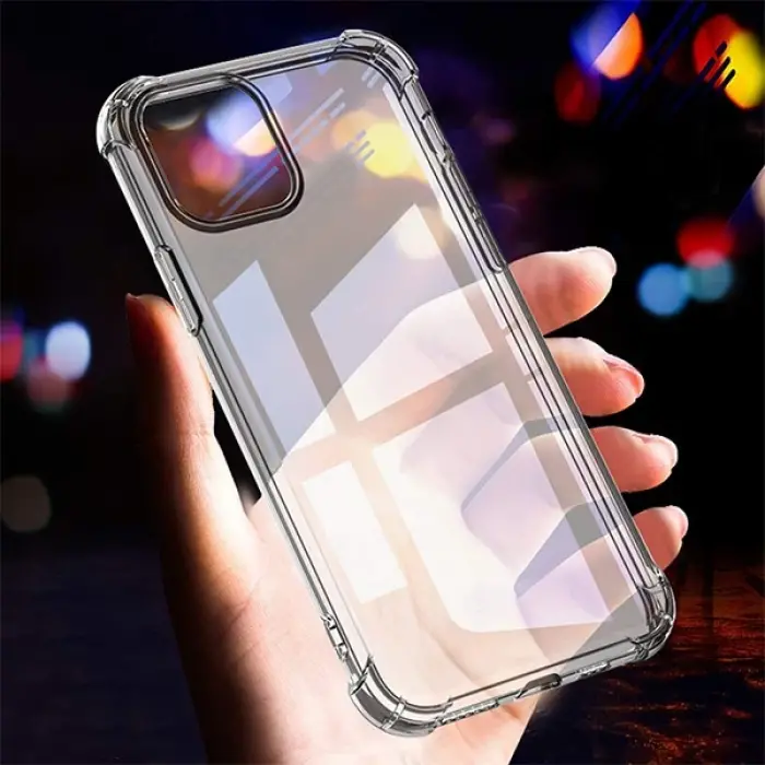 İPhone 11 Pro Max Anti-Drop Darbe Emici Silikon Kılıf-(5775)