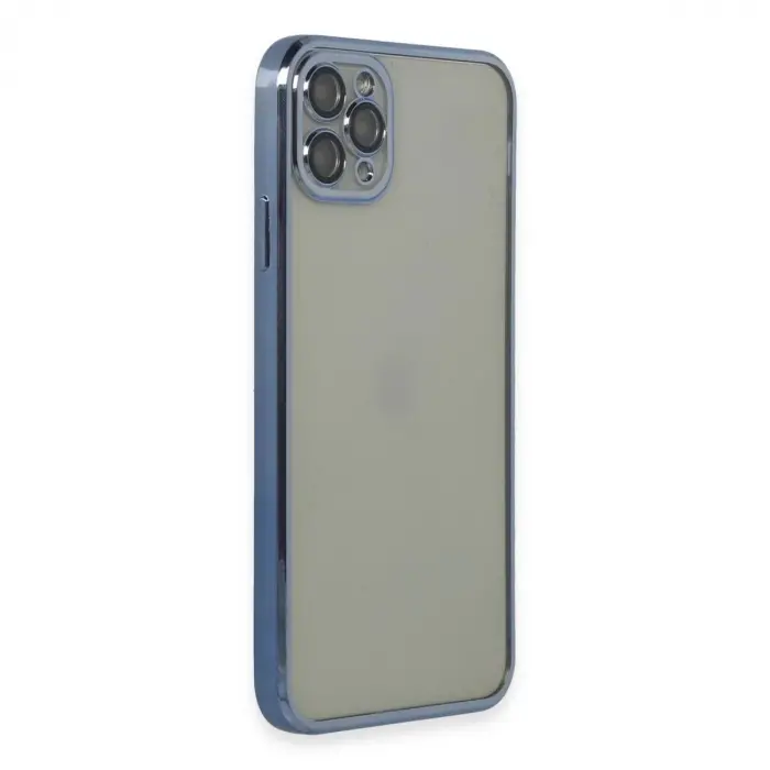 İphone 11 Pro Max Kılıf  Lensli  - Açık Mi