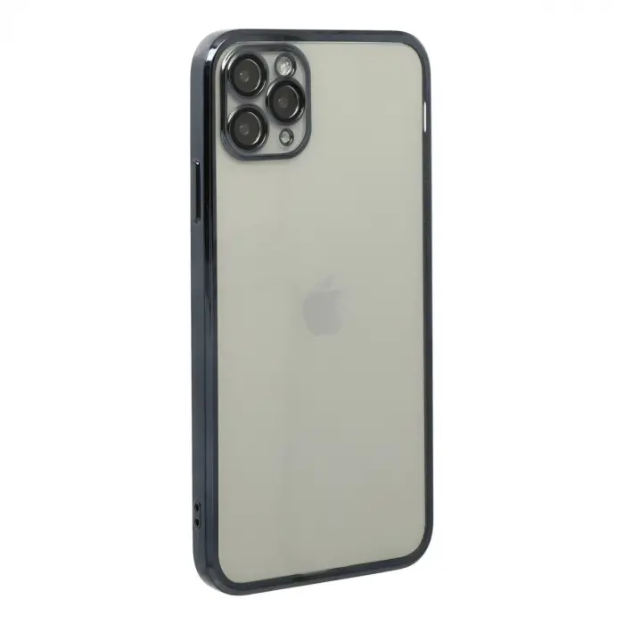 İphone 11 Pro Max Kılıf  Lensli  - Siyah