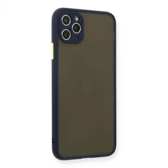 İphone 11 Pro Max Kılıf Montreal  Kapak - Lacivert