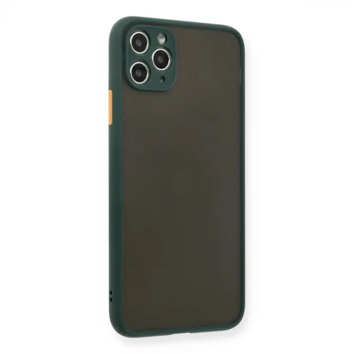 İphone 11 Pro Max Kılıf Montreal  Kapak - Yeşil