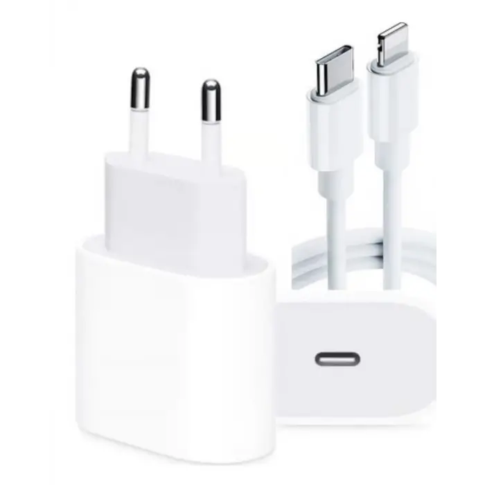 iPhone 12 11 XR XS X 8 Plus 7 20W PD Lightning Hızlı Şarj Adaptörü