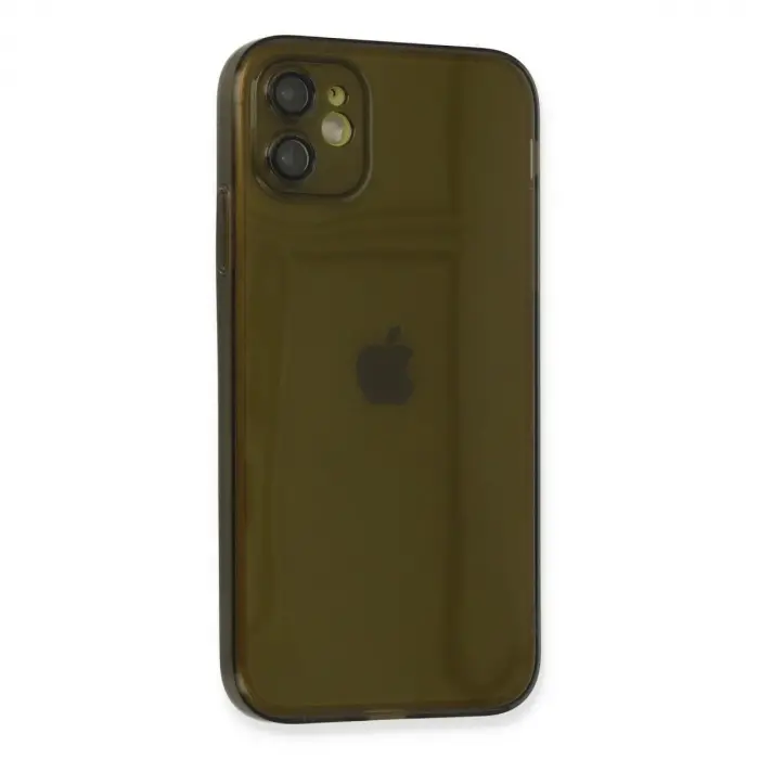 İphone 12 Kılıf Fly Lens  - Siyah