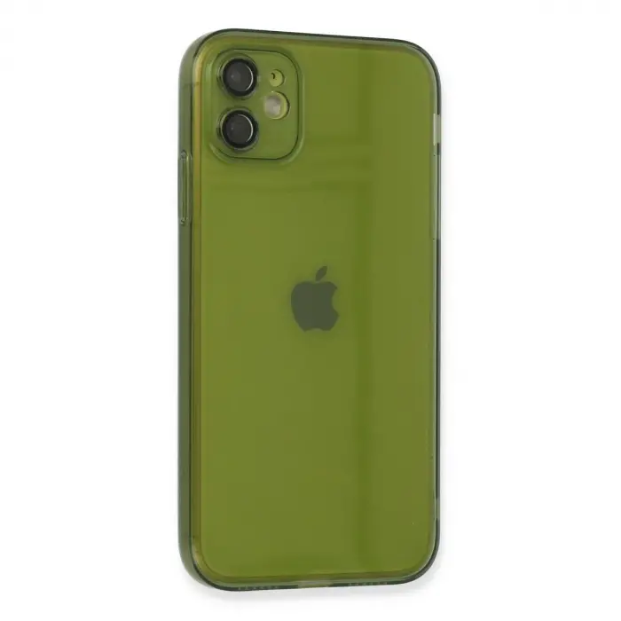İphone 12 Kılıf Fly Lens  - Yeşil