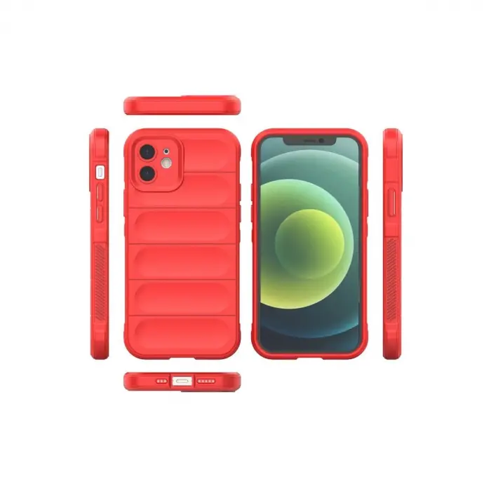 İphone 12 Kılıf Optimum  - Kırmızı