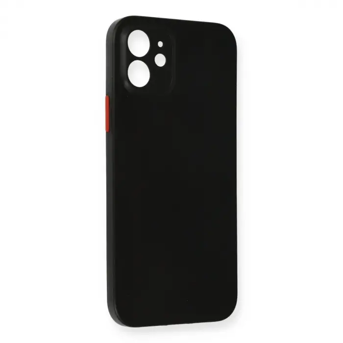 İphone 12 Kılıf Pp Ultra İnce Kapak - Siyah