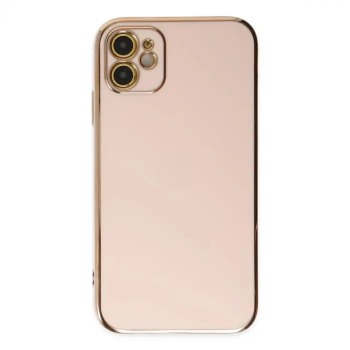 İphone 12 Kılıf Volet  - Pembe