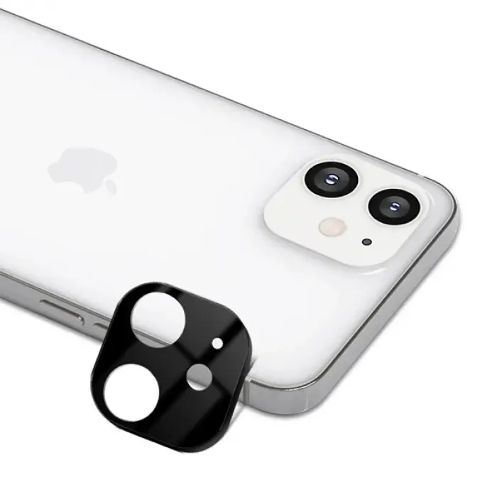 İPhone 12 Mini 3D full Kaplama Tempered Cam Kamera Koruyucu-(5775)