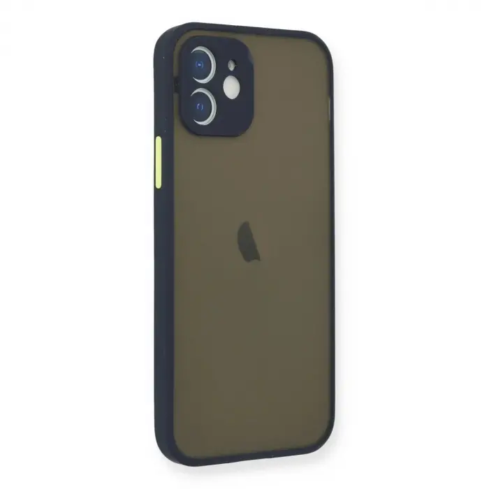 İphone 12 Mini Kılıf Montreal  Kapak - Lacivert