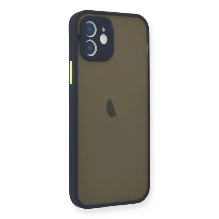 İphone 12 Mini Kılıf Montreal  Kapak - Lacivert