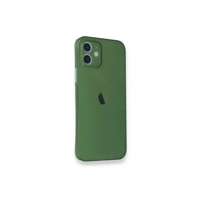 İphone 12 Mini Kılıf Pp Ultra İnce Kapak - Yeşil