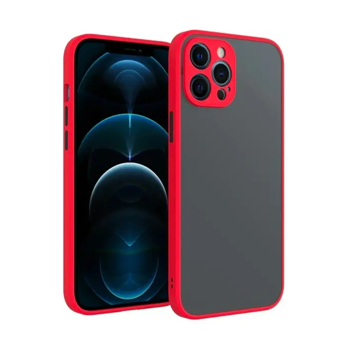 iPhone 12 Pro 6.1inç Kamera Korumalı Premium Silikon Kılıf-(5775)