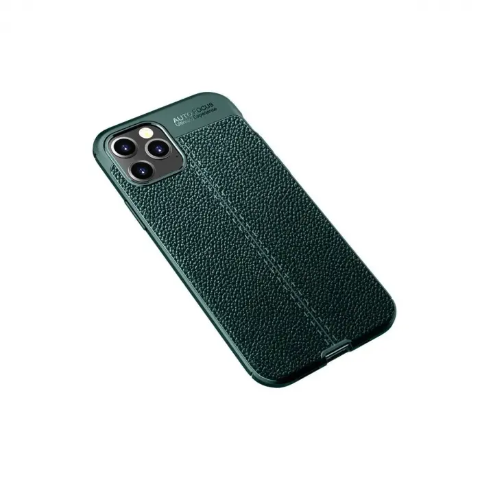 İphone 12 Pro Kılıf Auto Fus Kapak - Yeşil