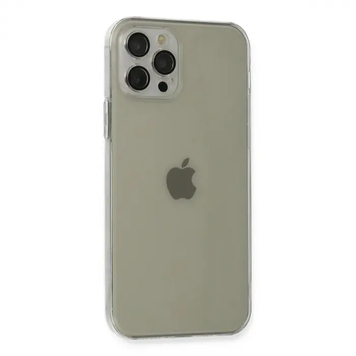 İphone 12 Pro Kılıf Fly Lens  - Şeffaf