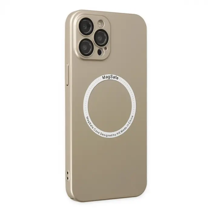 İphone 12 Pro Kılıf Jack Magneticsafe Lens  - Gold