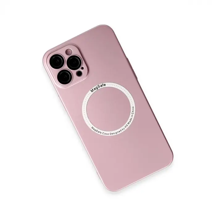 İphone 12 Pro Kılıf Jack Magneticsafe Lens  - Rose Gold