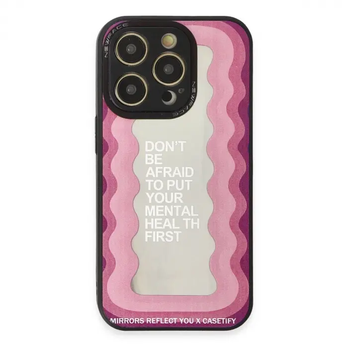 İphone 12 Pro Kılıf Mirror Desenli Kapak - Mirror - 11