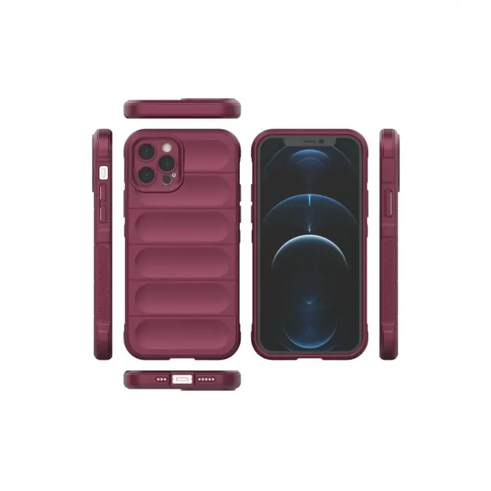 İphone 12 Pro Kılıf Optimum  - Bordo