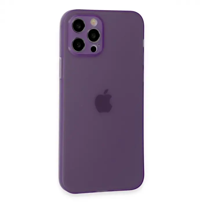 İphone 12 Pro Kılıf Puma  - Koyu Mor