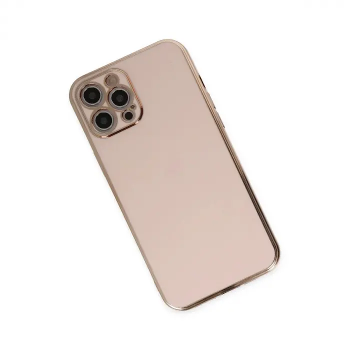 İphone 12 Pro Kılıf Volet  - Pembe
