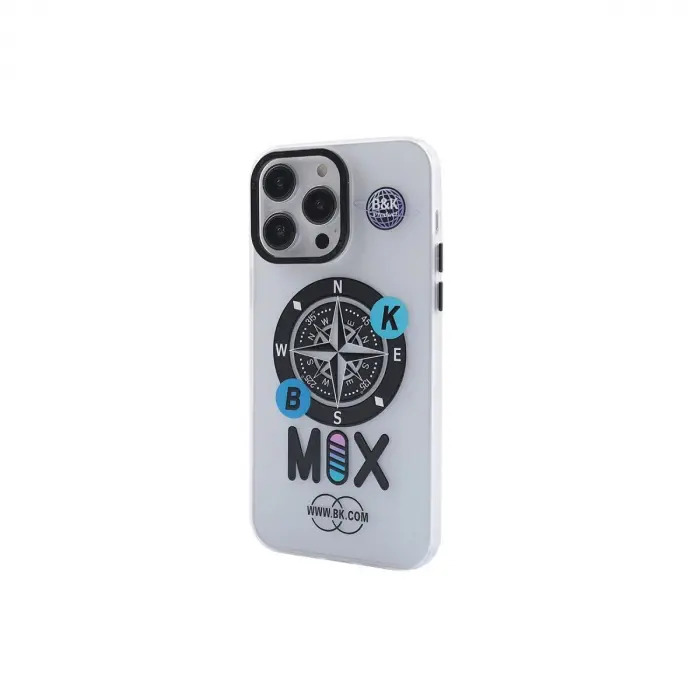 İphone 12 Pro Max Kılıf Apollo Magneticsafe Desenli Kapak - Apollo Şeffaf - 3