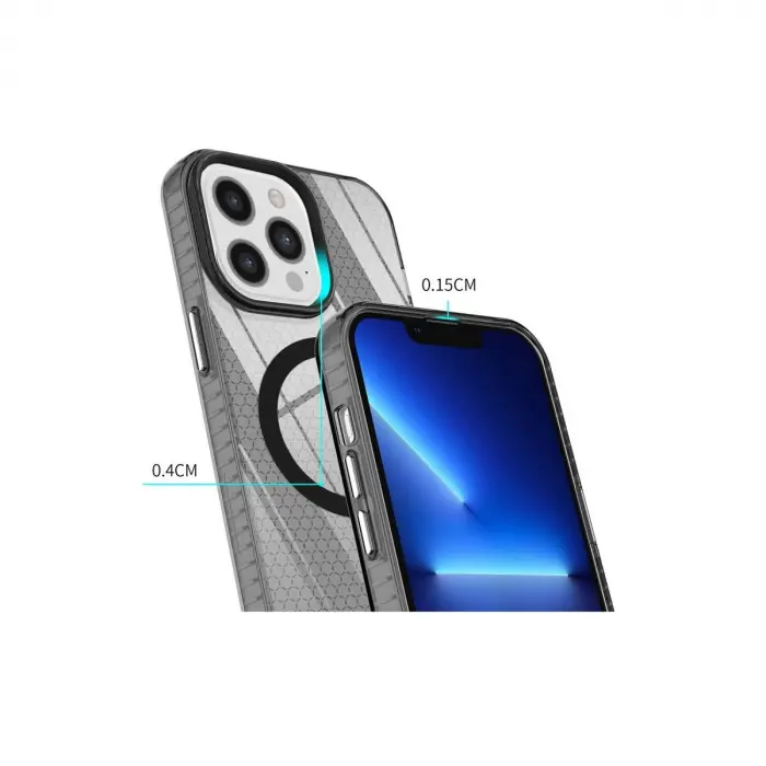 İphone 12 Pro Max Kılıf Beta Magneticsafe  - Siyah