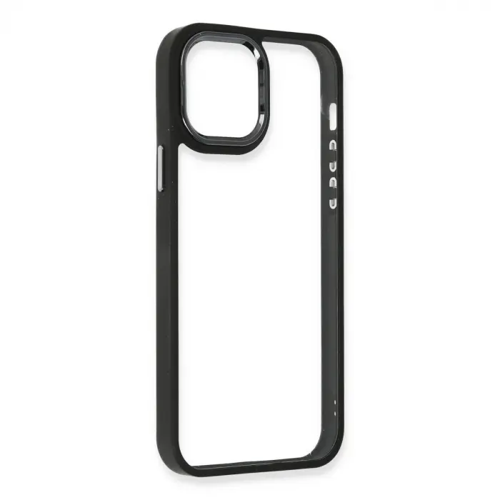 İphone 12 Pro Max Kılıf Dora Kapak - Siyah
