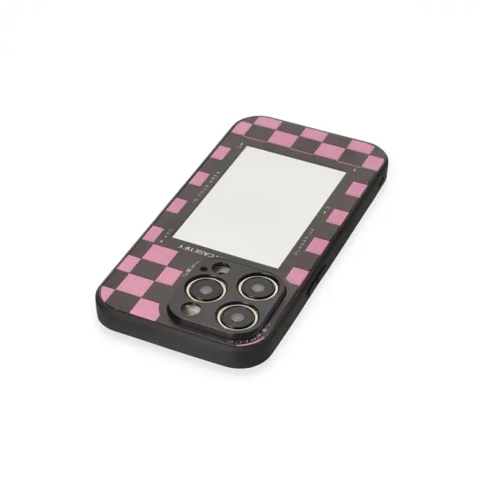 İphone 12 Pro Max Kılıf Mirror Desenli Kapak - Mirror - 8