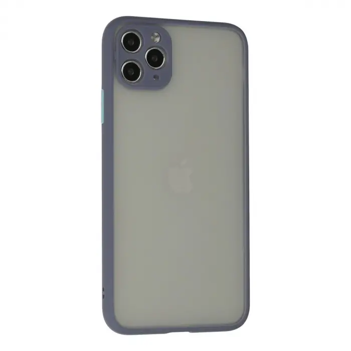 İphone 12 Pro Max Kılıf Montreal  Kapak - Gri