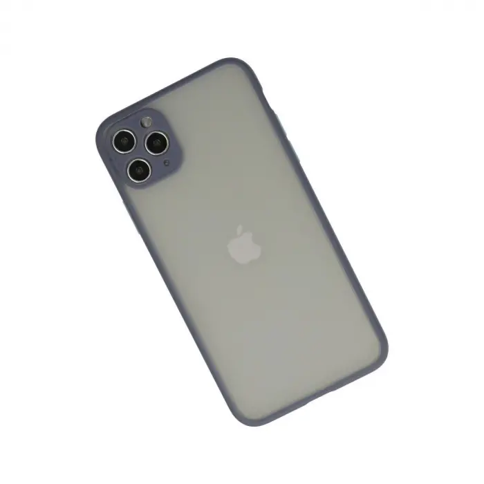 İphone 12 Pro Max Kılıf Montreal  Kapak - Gri