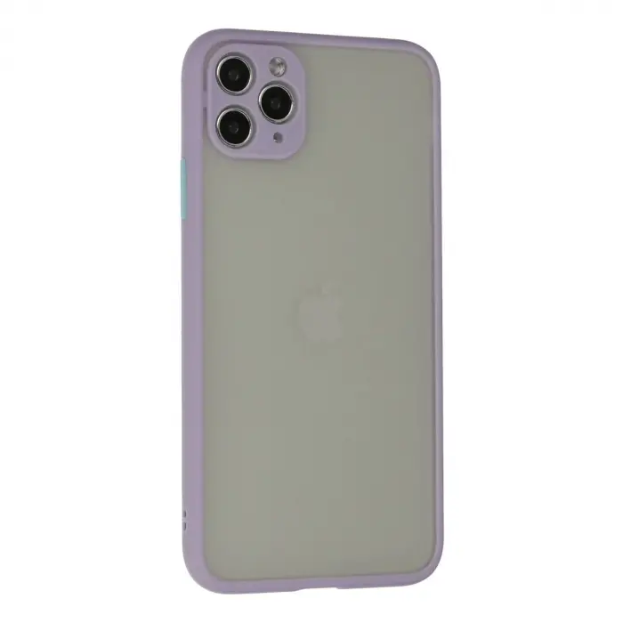 İphone 12 Pro Max Kılıf Montreal  Kapak - Mor