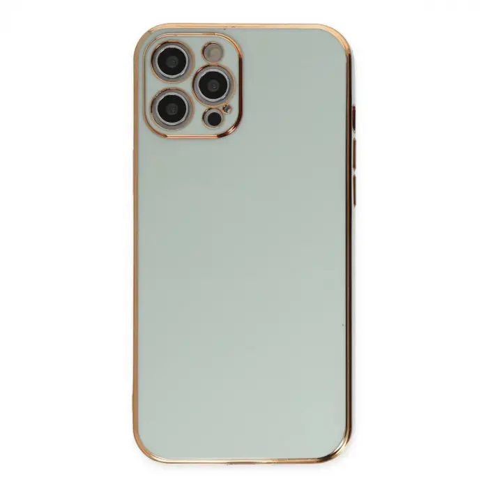 İphone 12 Pro Max Kılıf Volet  - Açık Yeşil