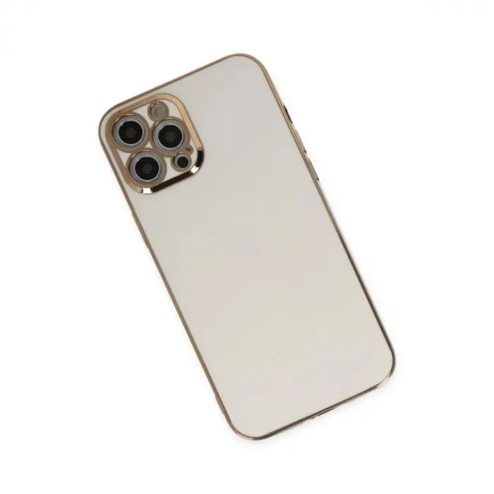 İphone 12 Pro Max Kılıf Volet  - Beyaz
