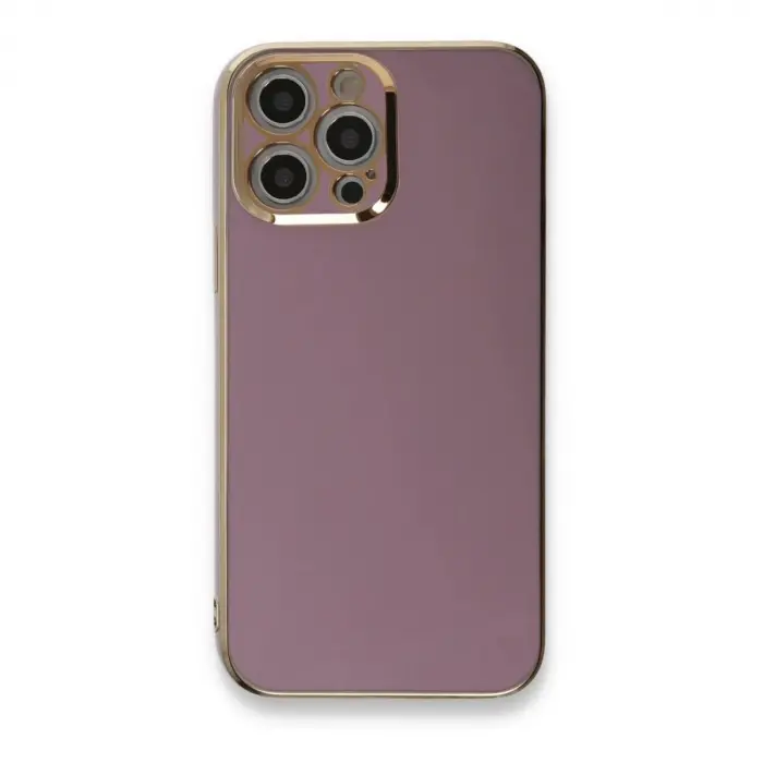 İphone 12 Pro Max Kılıf Volet  - Mor