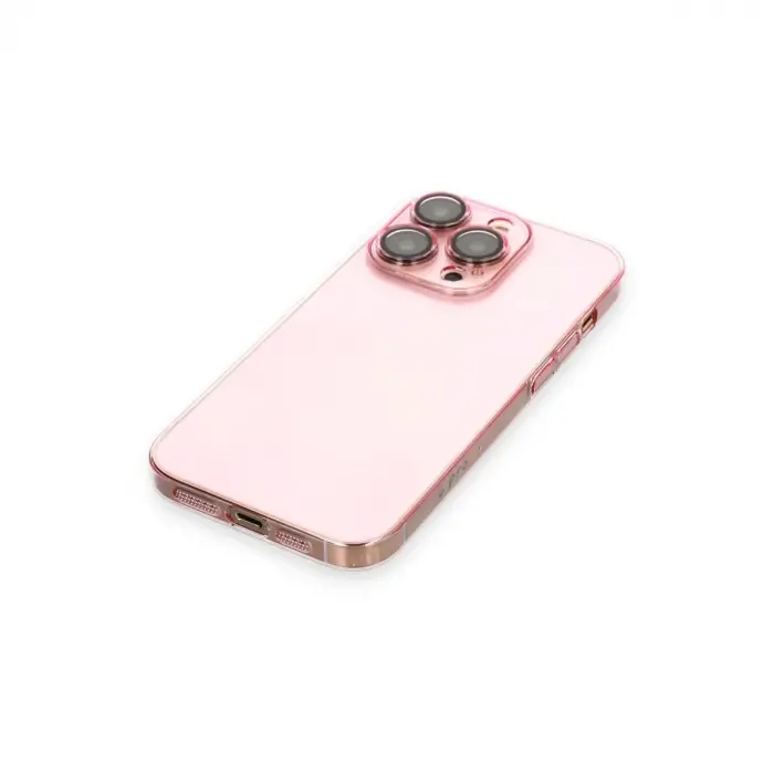 İphone 13 Pro Kılıf Armada Lensli Kapak - Rose Gold
